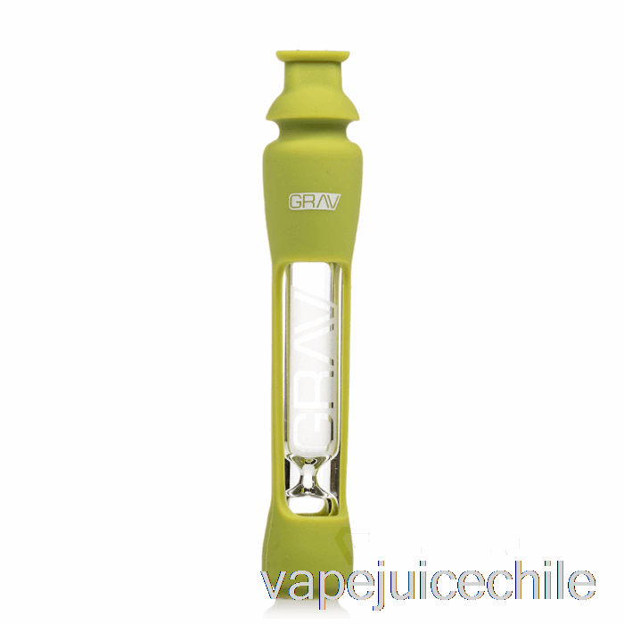 Probador Vape Vhile Grav 12mm Con Piel De Silicona Verde Aguacate
